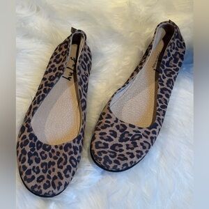 FS/NY Leopard Ballet Flats Sz 11